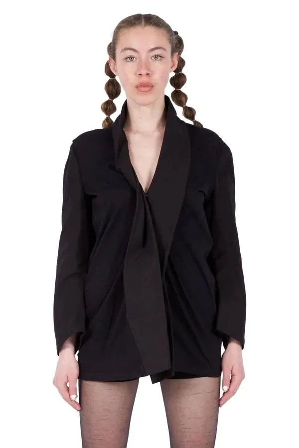 Under Sleeve Gusset Draped Jacket