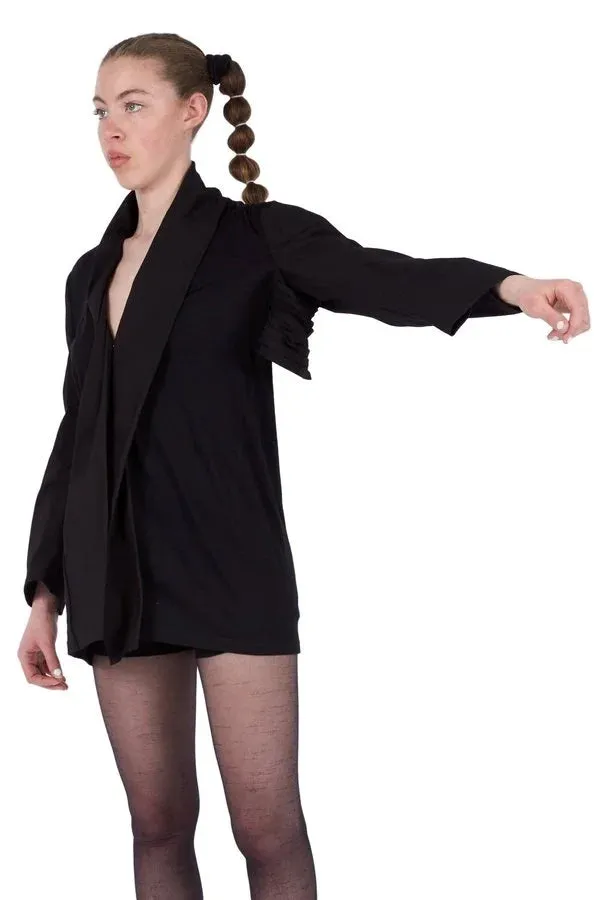 Under Sleeve Gusset Draped Jacket