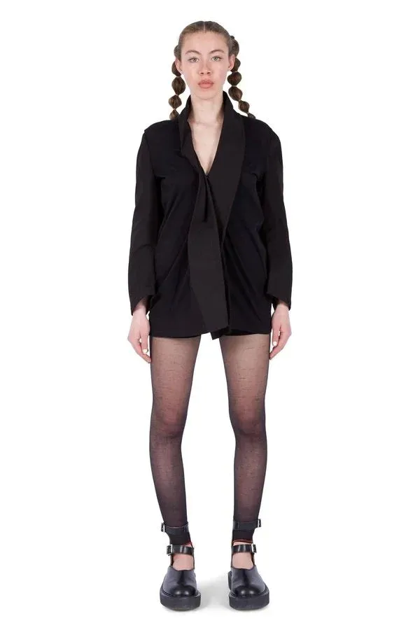 Under Sleeve Gusset Draped Jacket