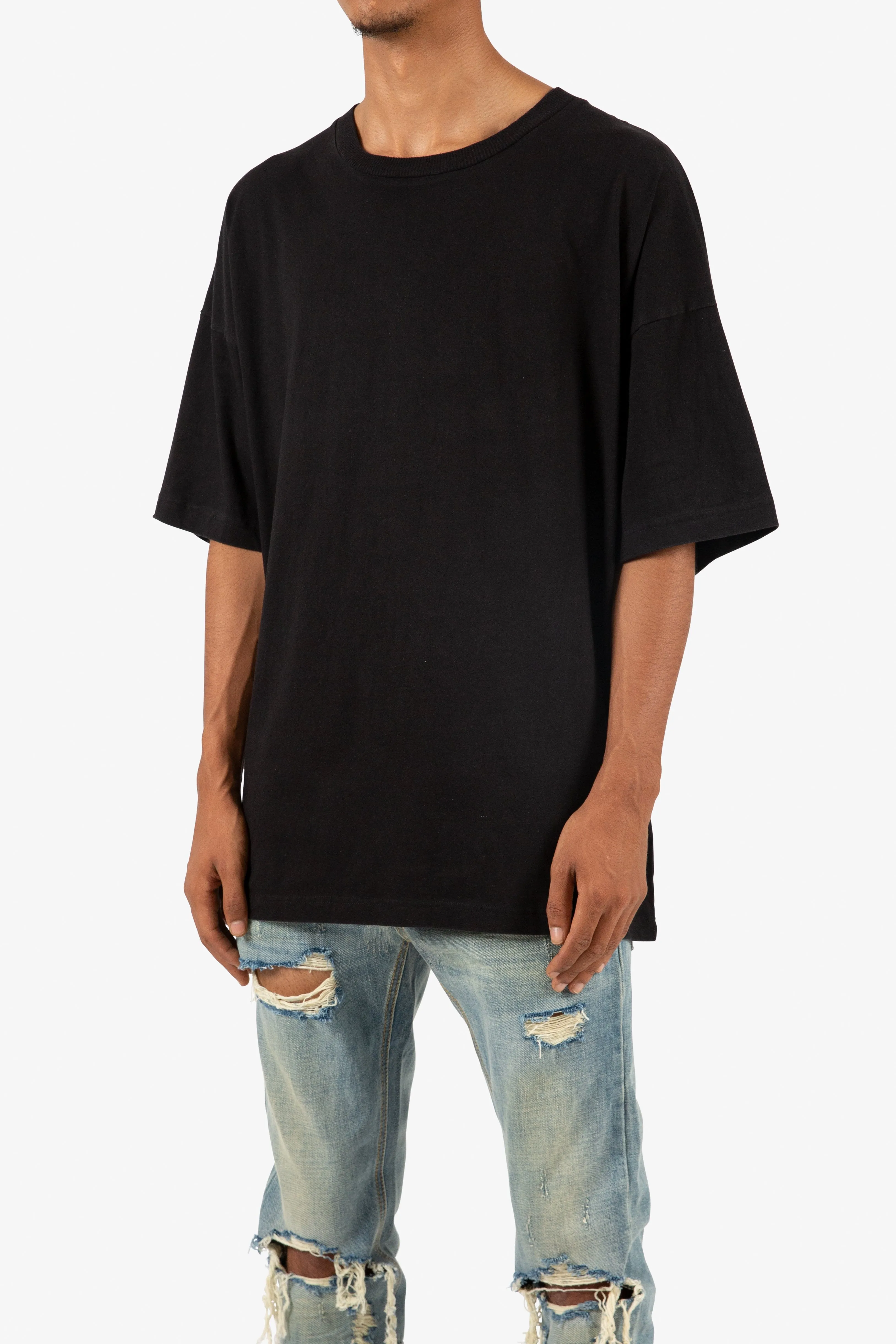 Vintage Wash Drop II Tee - Vintage Black