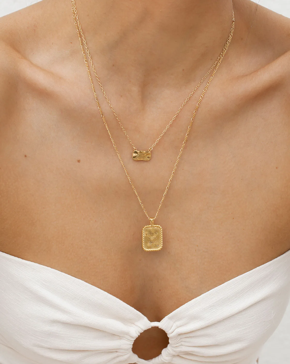 Wave Engravable Necklace